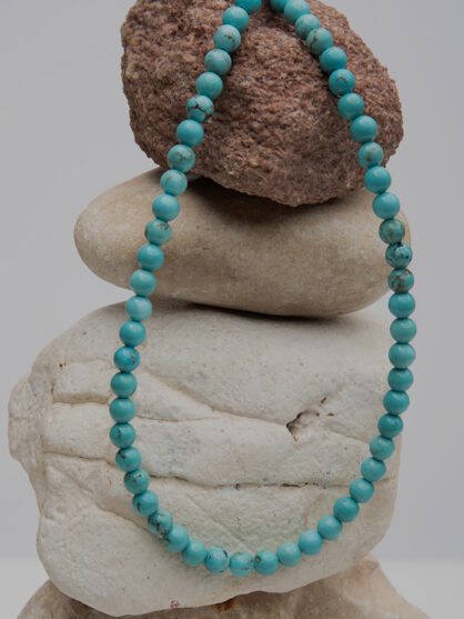 שרשרת אבן טבעית טורקיז