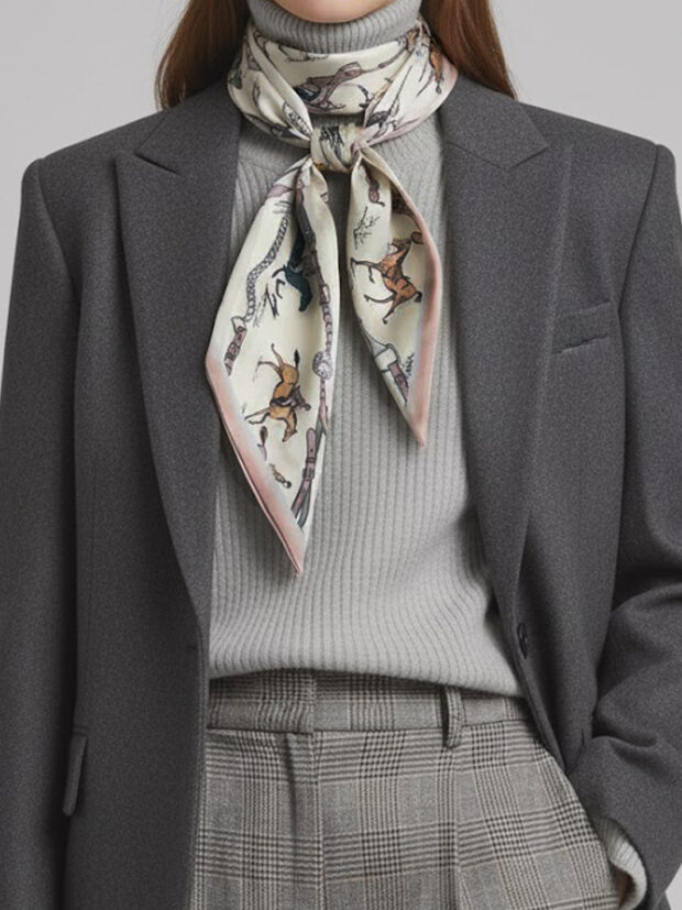 מטפחת סוסוים ורוד