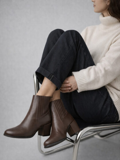 שרלוט חום שוקולד