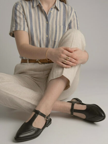 סנדל זואי שחור