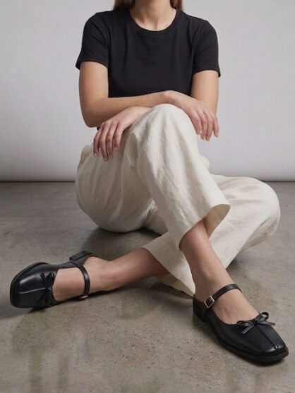 לוסי כפכף שחור